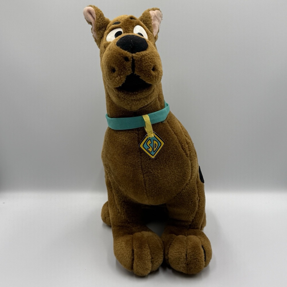 1998 Scooby-Doo Talking Plush Cartoon Network WWF‎ Sound Untested